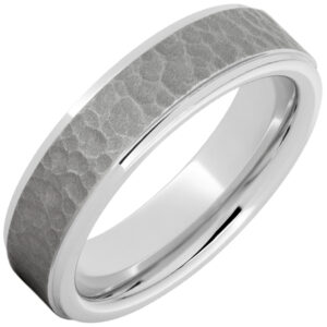 6mm Serinium Flate Grove Edge Moon Sandblast Size 10 - 001-150-02177