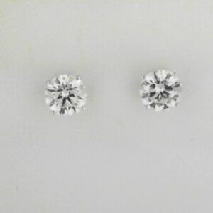 14kw Milestones Lab Grown Diamond Stud Earrings 3.00ct F/g Vs2-si2 - 001-191-00408