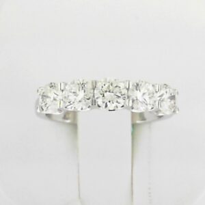 14kw Milestones Lab Grown Diamond Ring Dia Tw 1.50ct F/g Vs2-si1 - 001-191-00437