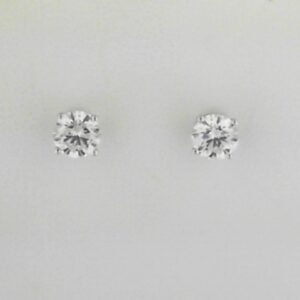 14kw Milestones Lab Grown Diamond Stud Earrings 1.50ct F/g Vs2-si2 - 001-191-00623
