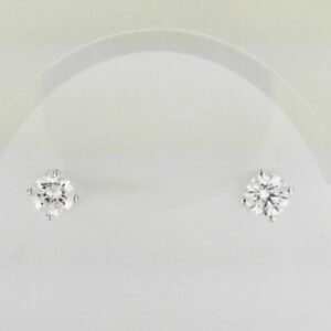 14kw Milestones Lab Grown Diamond Stud Earrings 1.00ct F/g Vs2-si2 - 001-191-00625