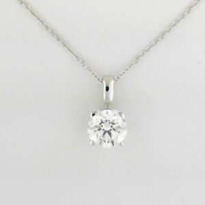 14kw Milestones Lab Grown Diamond Pendant 1.51ct G Vs1 - 001-191-00626