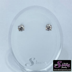 14kw Lab Grown Diamond Earrings Dia Tw 1.50 Vs G/h - 001-191-00663