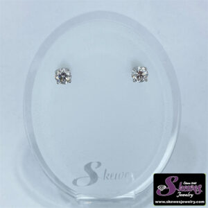 14kw Lab Grown Diamond Earrings Dia Tw 1.00 Vs Ghi - 001-191-00677