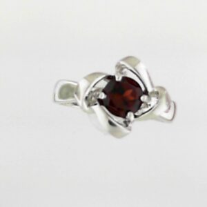 Sterling Silver Garnet Ring - 001-200-01923