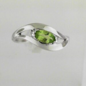 Sterling Silver .52ct Peridot Ring - 001-200-01965