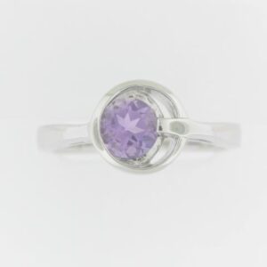 Sterling Silver Amethyst Ring - 001-200-01967