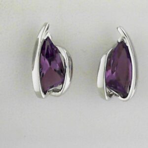 Sterling Silver Amethyst Ring 5.00ct - 001-210-00959