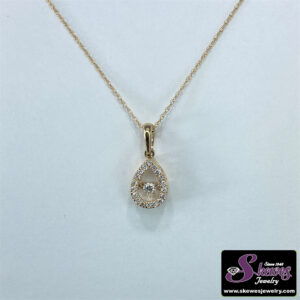 10ky Rythom Of Love Pendant Diamond Tw .20 - 001-320-01395