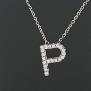 Sterling Silver 162 Micro Pave Cz Pendant-p - 001-630-01692