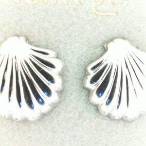 Concept Scallop Shell Earrings - 001-650-01447