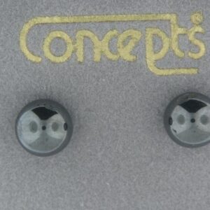 Hematite 6mm Earrings - 001-650-01597