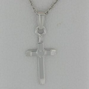 Sterling Silver Baby Cross 13 - 001-710-01206