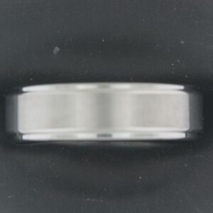 Tungsten White Band, Size 11.5