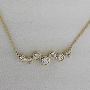 10K Yellow Gold Lab Grown Diamond Pendant