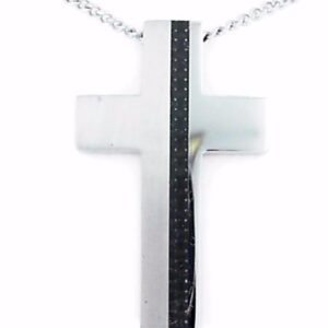 Elegant Stainless Steel Cross Pendant