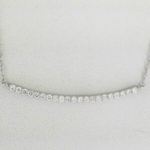 Sterling Silver Lab-Grown Diamond Smiley Pendant