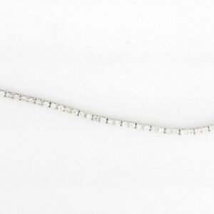 Sparkling Sterling Silver Lab Grown Diamond Tennis Bracelet