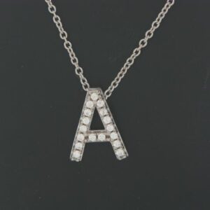 Elegant Sterling Silver Cubic Zirconia Pendant