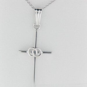 Elegant Sterling Silver Cross Pendant