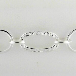 Elegant Sterling Silver Circle Bracelet