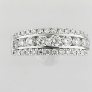 14K White Gold Lab Grown Diamond Ring