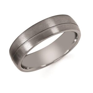 Tantalum 6mm Band, Size 8.5