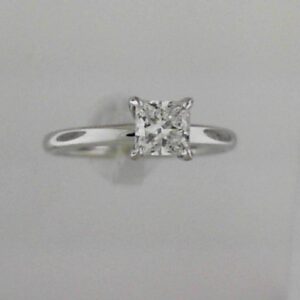 Refined 14K White Gold Lab Grown Diamond Semi-Mount
