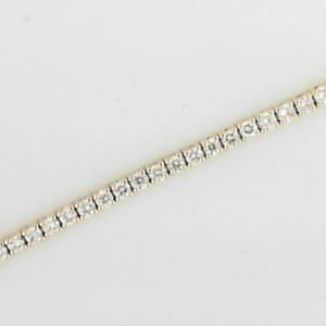 14K Yellow Gold Lab Grown Diamond Bracelet