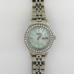 Elegant Citizen Quartz Watch in Stainless Steel