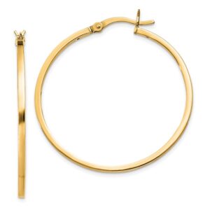 Elegant Sterling Silver and Gold-Plated Hoop Earrings