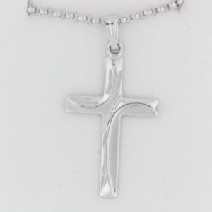Elegant Sterling Silver Cross Pendant