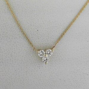 10K Yellow Gold Lab Grown Diamond Pendant