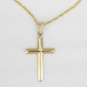 Elegant Gold Filled Cross Pendant