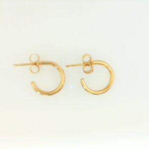 Concept 3/8 Pst Hoop Earrings in Choice of Metal
