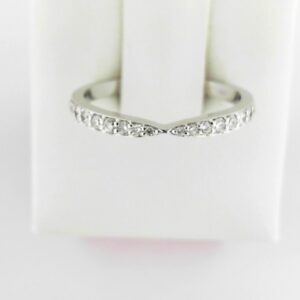 14K White Gold Lab Grown Diamond Band