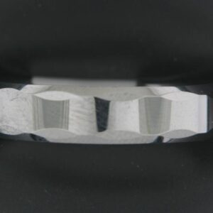 Elegant Tungsten White Band