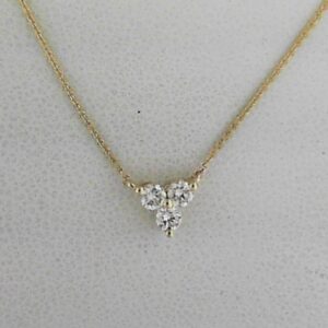 10K Yellow Gold Lab Grown Diamond Pendant