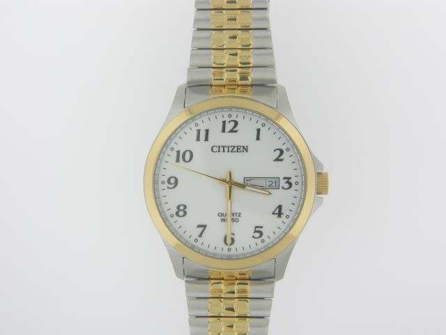 Two-Tone Stainless Steel Citizen Quartz Watch