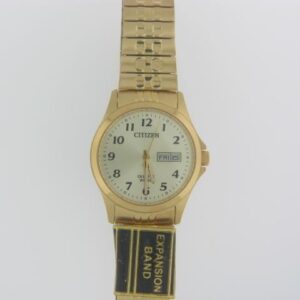 Elegant Stainless Steel Ladies Citizen Quartz Watch