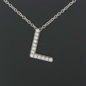 Sterling Silver Micro Pave CZ Pendant