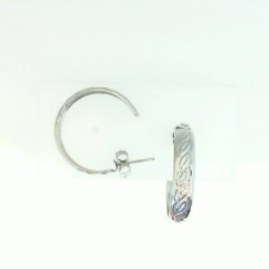 Concept Chain Hoop Earrings