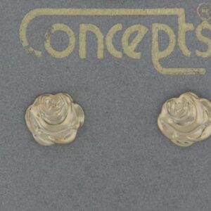 Versatile Rose Gold Gemstone Concept Earrings