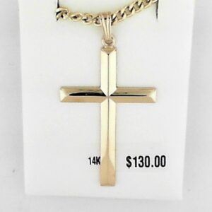Elegant Gold Filled Cross Pendant