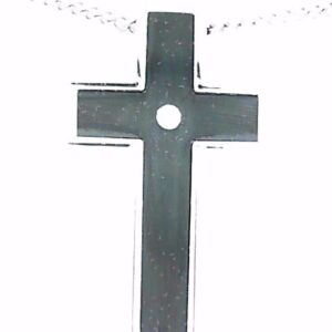 Elegant Stainless Steel Cross Pendant
