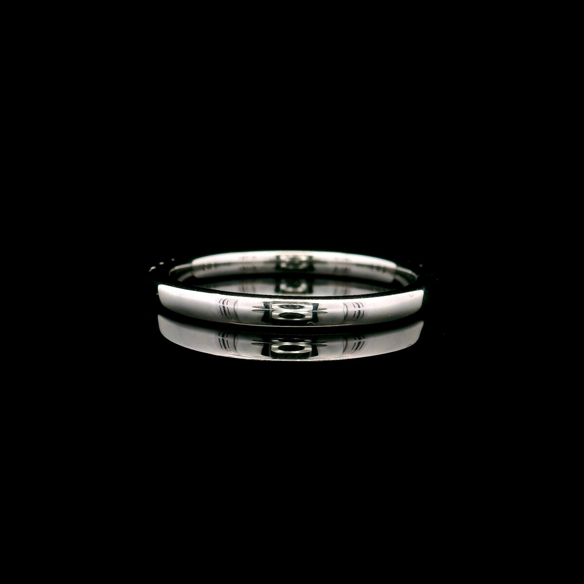 Classic 0.25CTW Lab Grown Diamond Eternity Band in 14K White Gold - Image 3