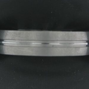 Elegant Tungsten White Band