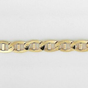 14K Gold Filled Mariner Link Necklace with 1-Inch Extension