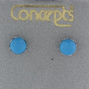Elegant White Turquoise Earrings