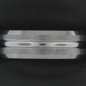 Elegant Tungsten White Band - 7mm Size 9.5